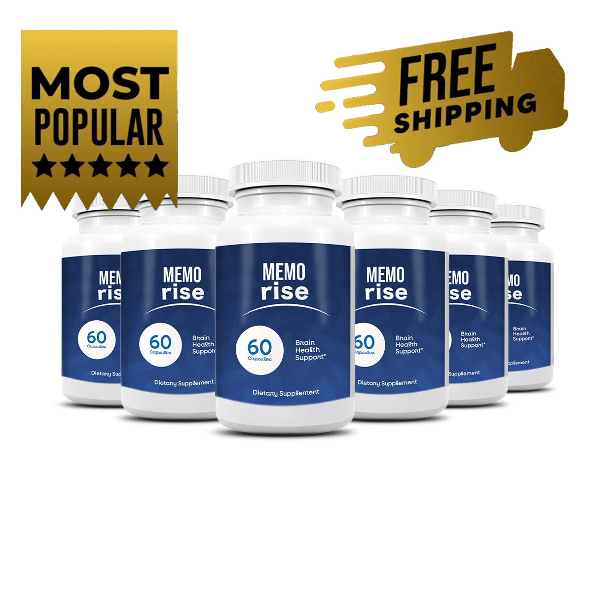 Memo Rise 6 bottle pack — best value 180 day supply